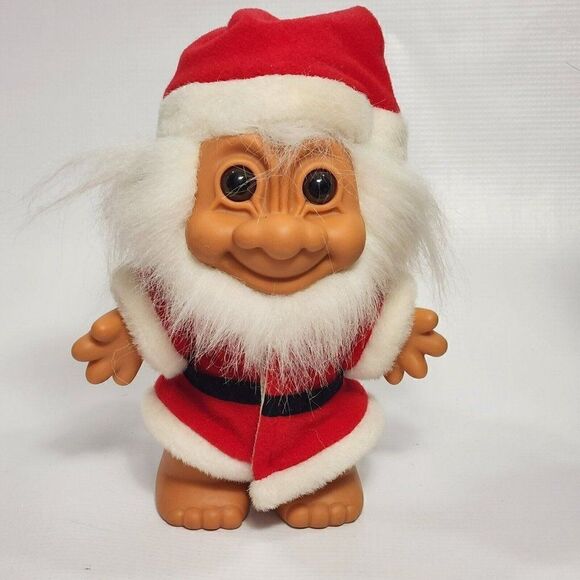 2 Vintage 8" Russ Troll Santa Claus Christmas & Aged to Perfection Figures Dolls - Picture 7 of 10